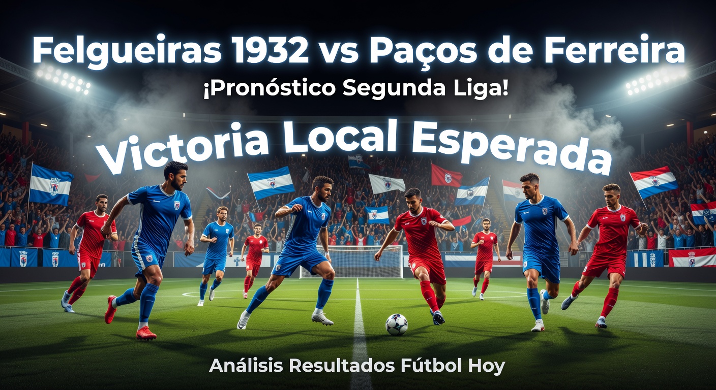 Felgueiras 1932 vs Pacos Ferreira Pronóstico / Prediction