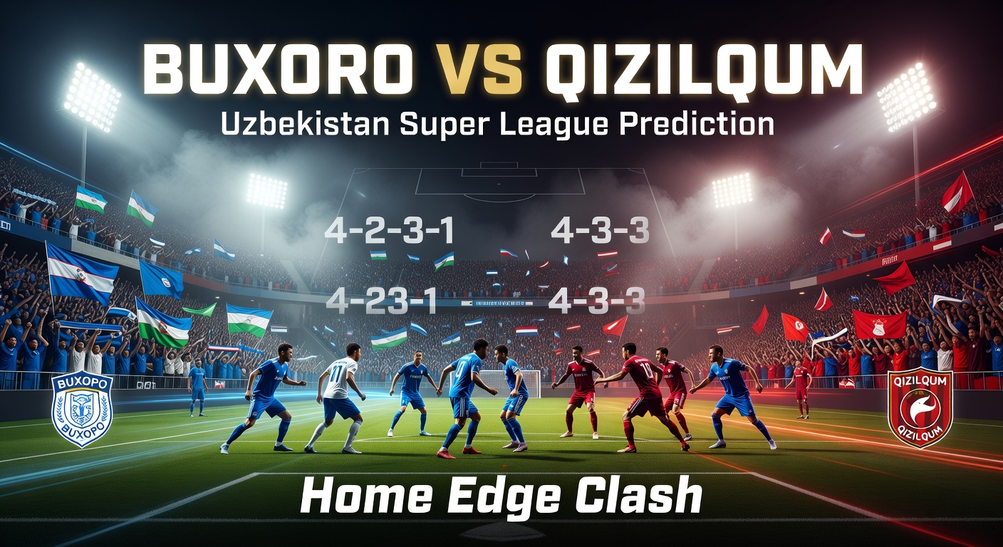 Buxoro vs Qizilqum Pronóstico / Prediction