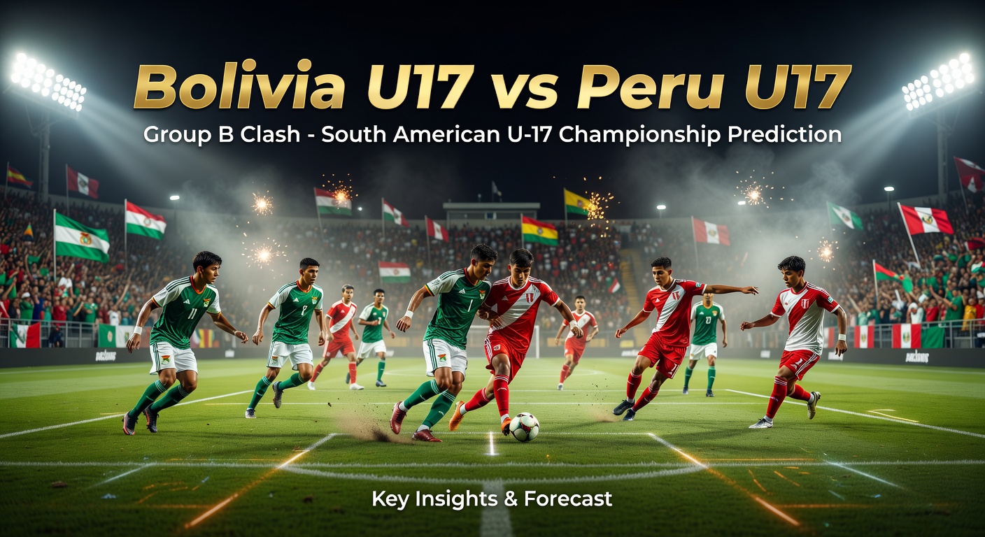 Bolivia U17 vs Peru U17 Pronóstico / Prediction