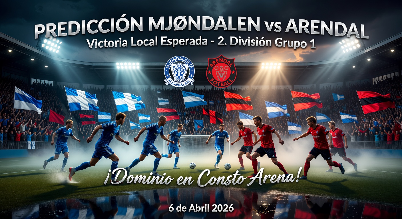 Mjondalen vs Arendal Pronóstico / Prediction