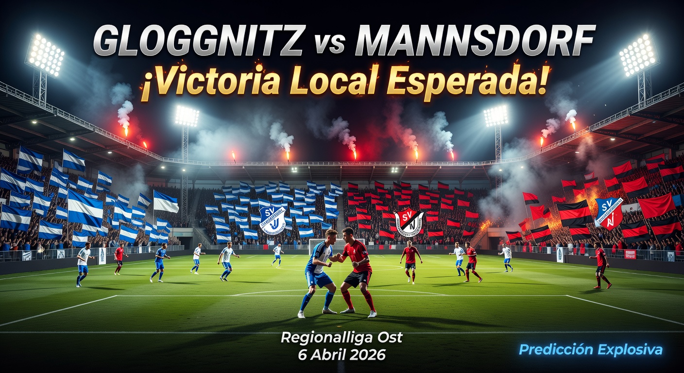 Gloggnitz vs Mannsdorf-Großenzersdorf Pronóstico / Prediction