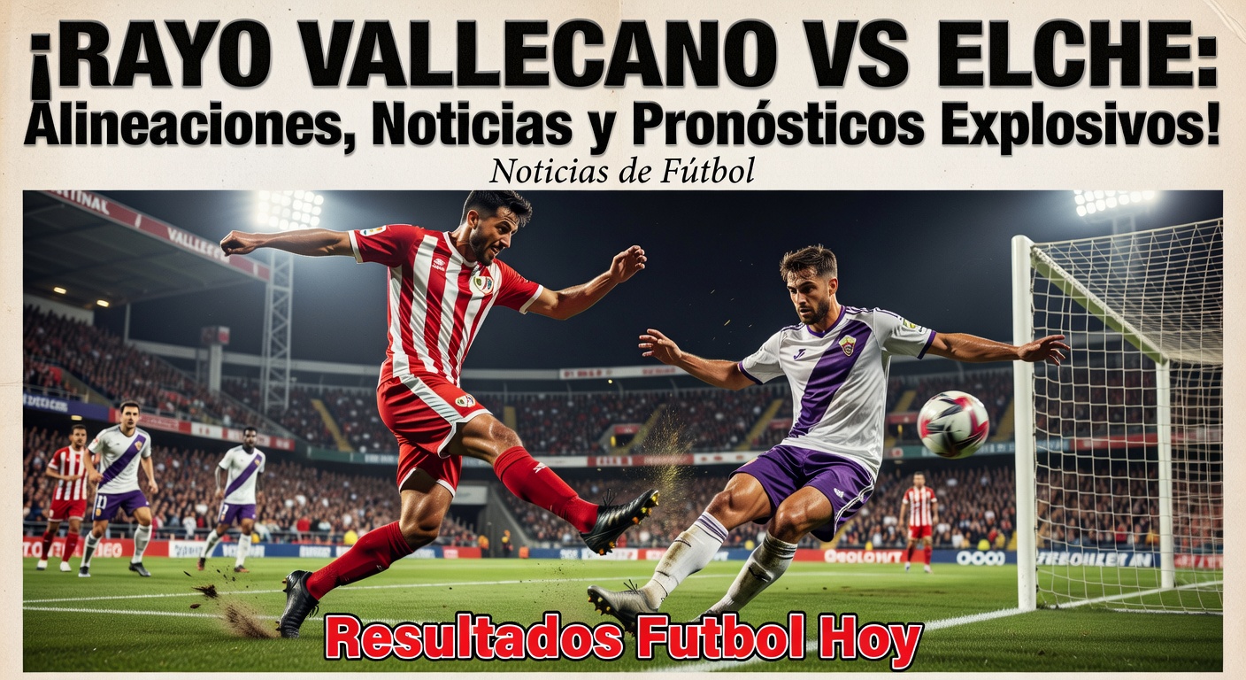 Rayo Vallecano vs Elche - La Liga clash