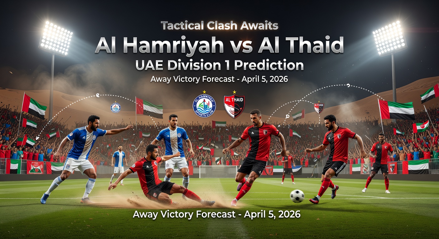 Al Hamriyah vs Al Thaid Pronóstico / Prediction