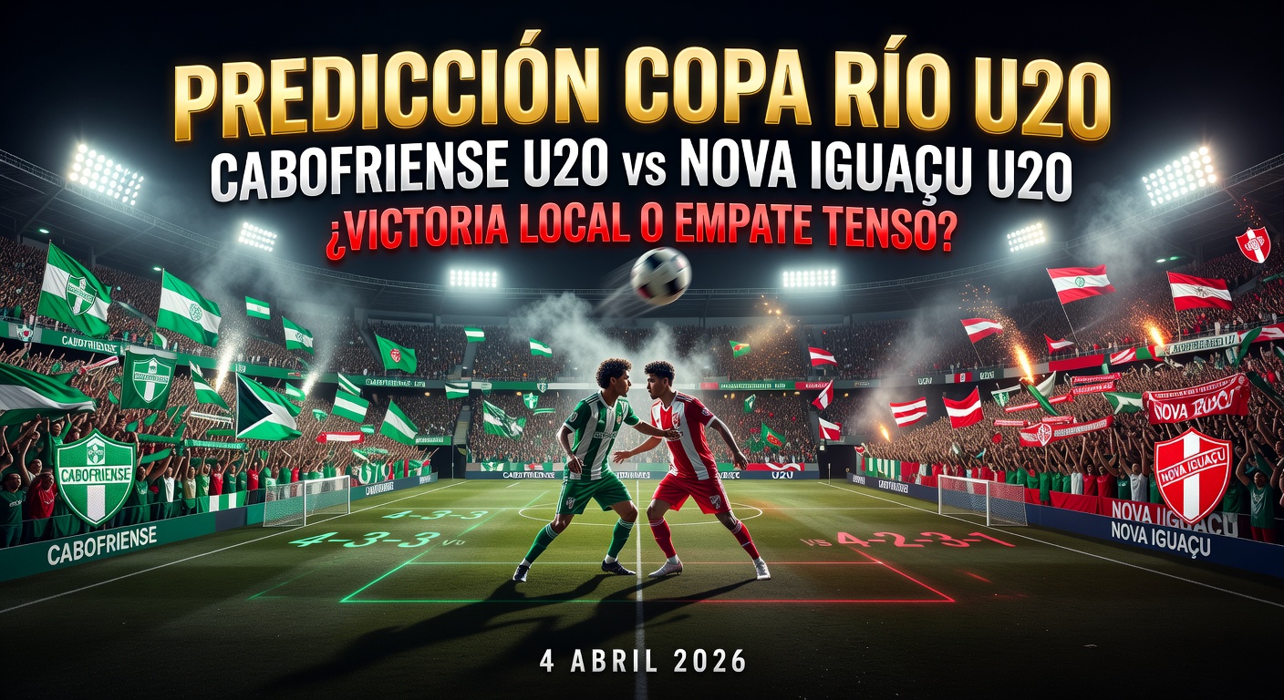 Cabofriense U20 vs Nova Iguaçu U20 Pronóstico / Prediction