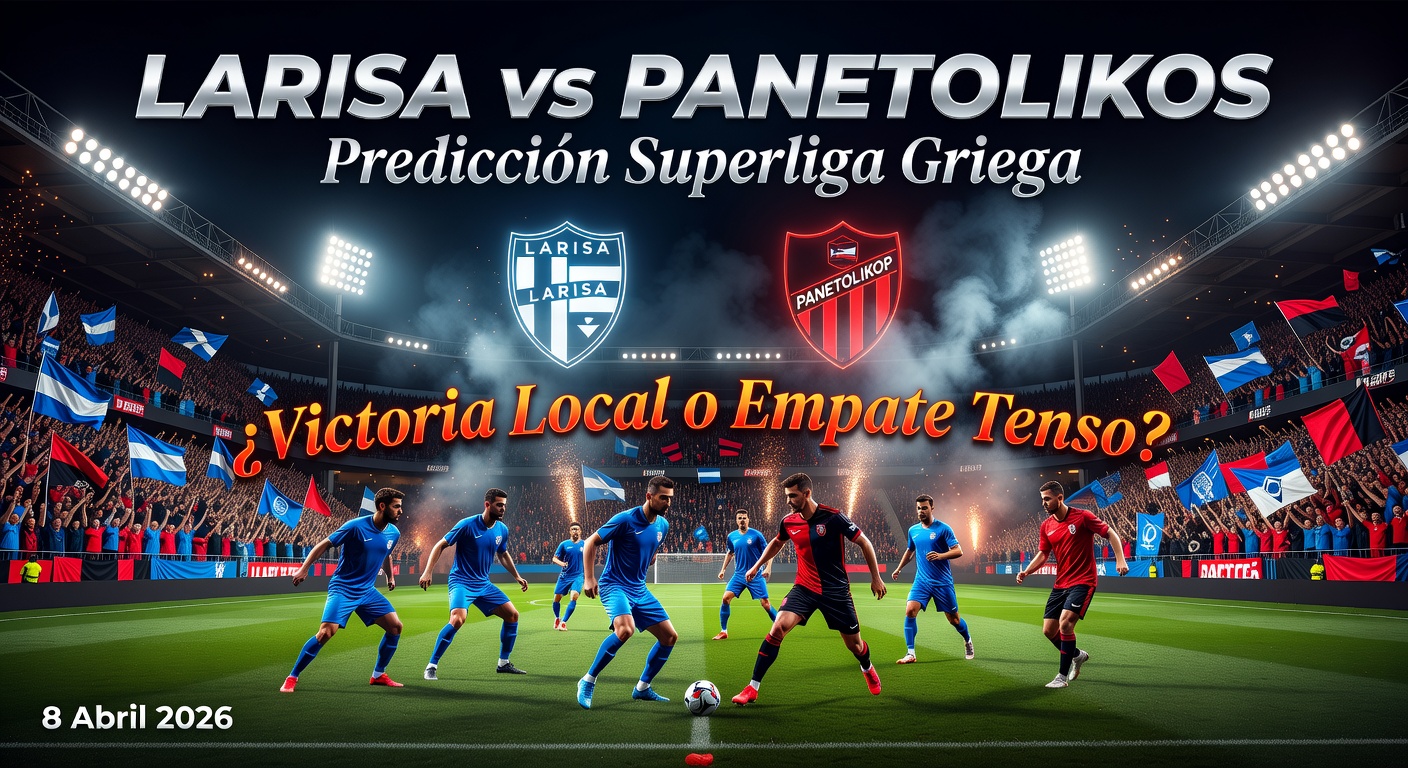 Larisa vs Panetolikos Pronóstico / Prediction