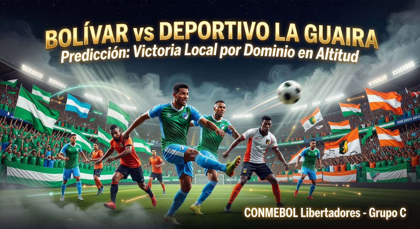 Bolívar vs Deportivo La Guaira Pronóstico / Prediction