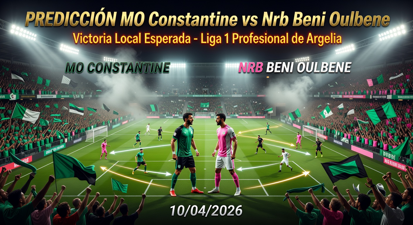 MO Constantine vs Nrb Beni Oulbene Pronóstico / Prediction