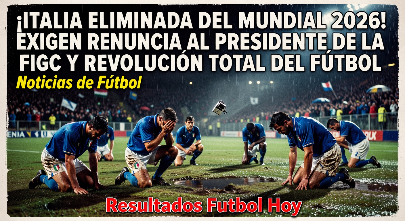 Italy's FIGC Chief Faces Resignation Calls After WC Failure