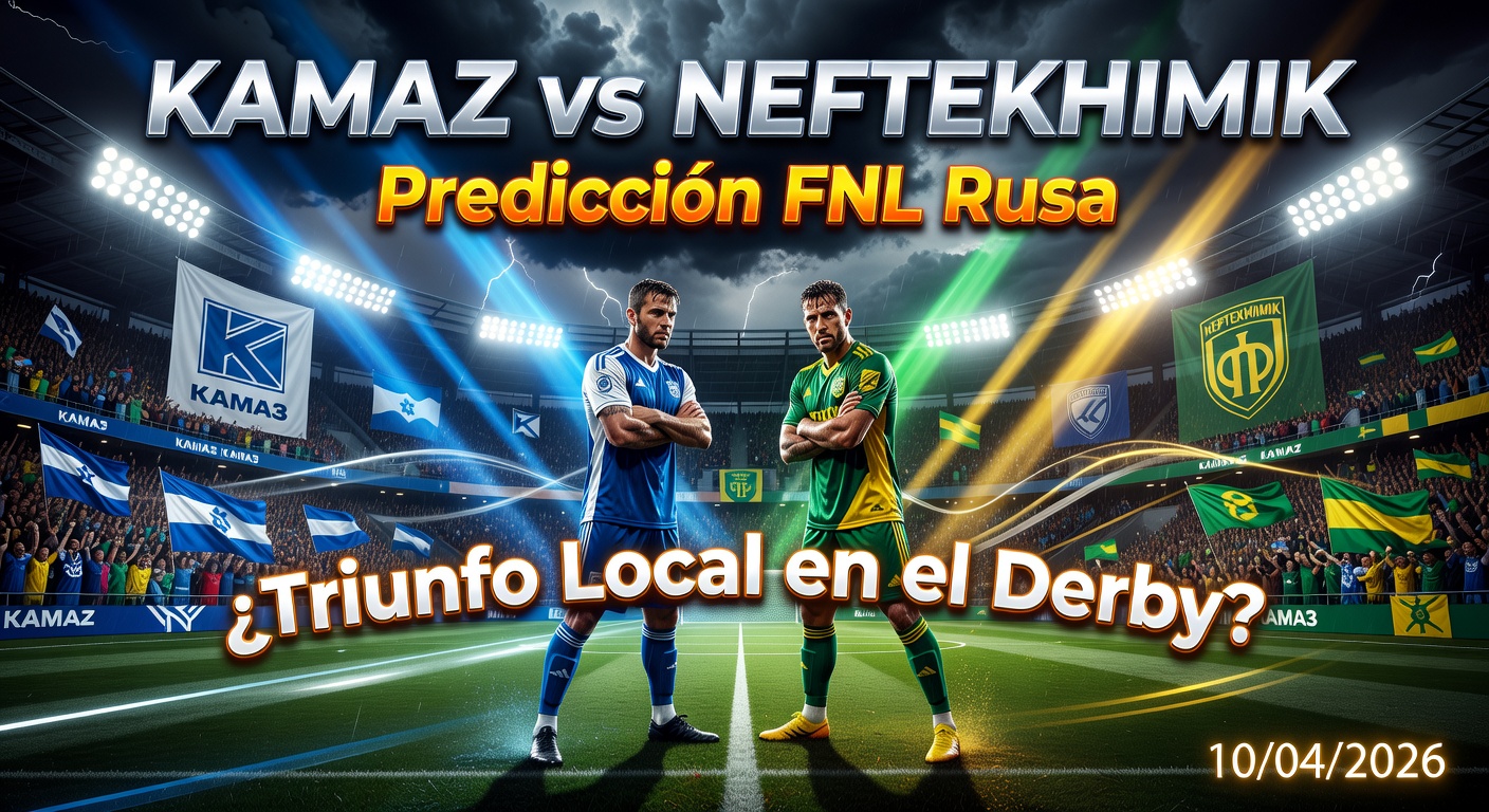 KAMAZ vs FK Neftekhimik Pronóstico / Prediction