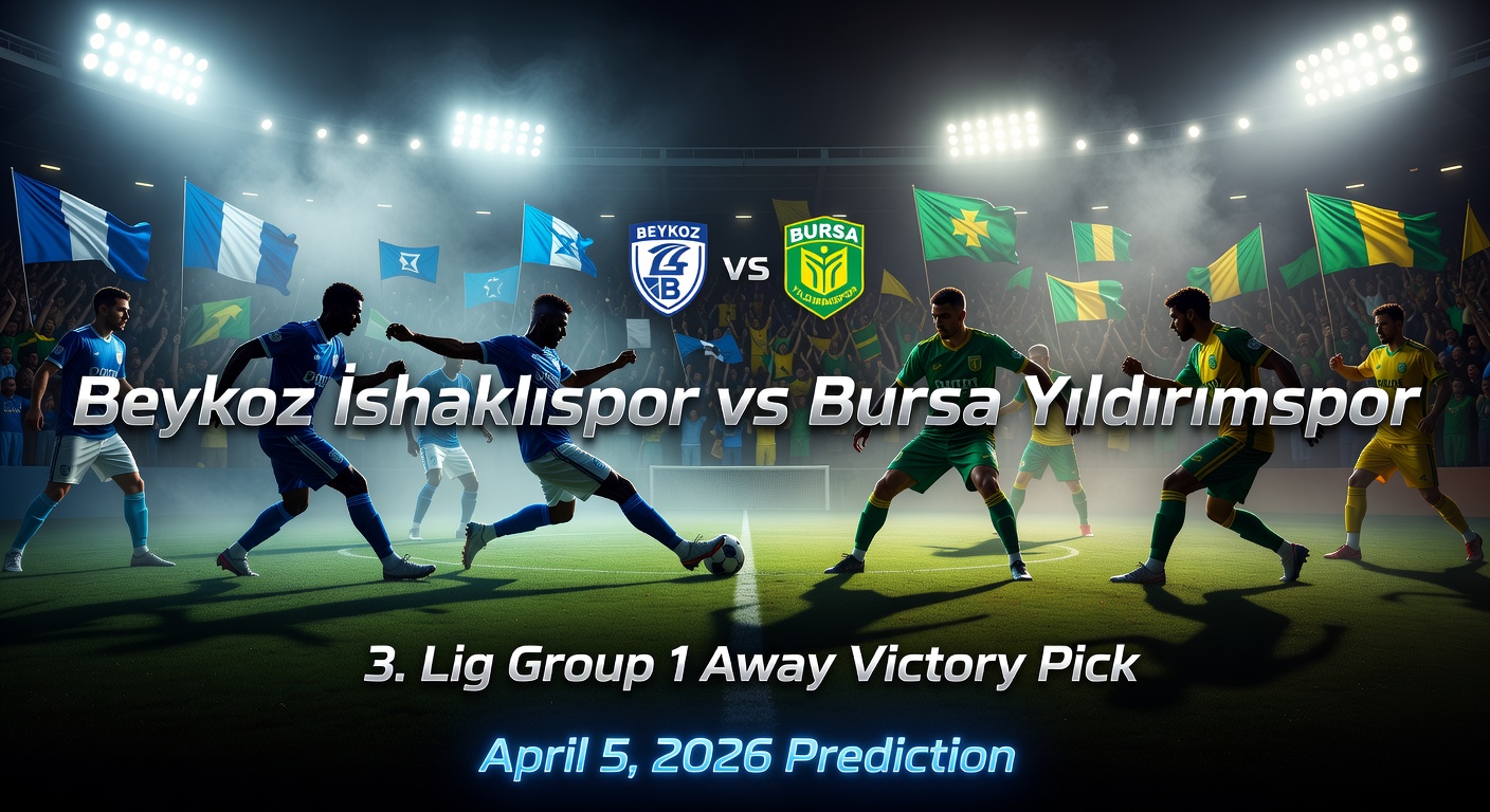 Beykoz İshaklıspor vs Bursa Yıldırımspor Pronóstico / Prediction