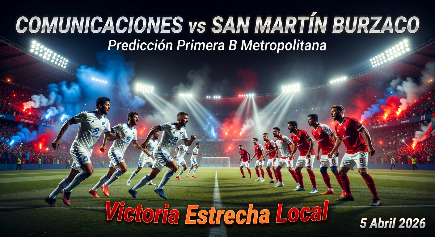 Comunicaciones vs San Martín Burzaco Pronóstico / Prediction