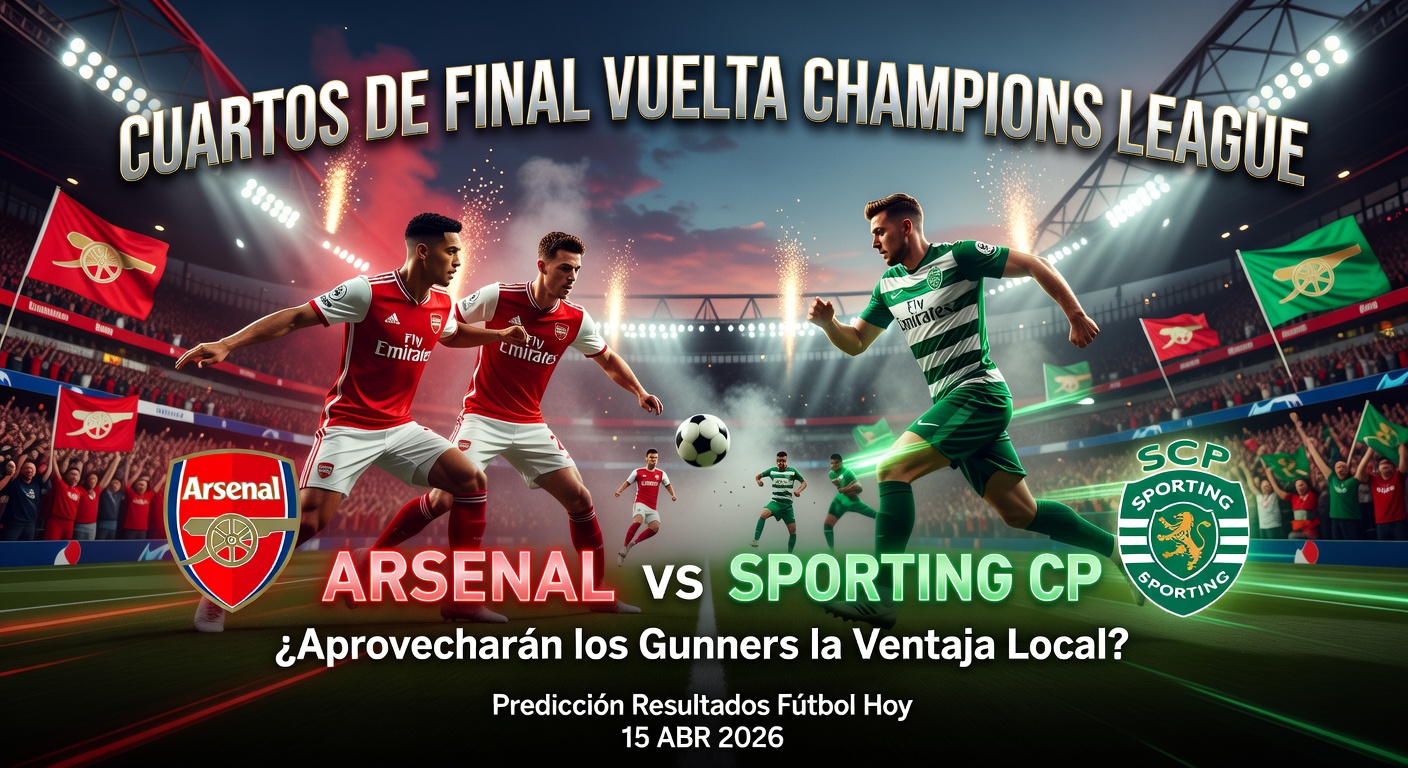 Arsenal vs Sporting CP Pronóstico / Prediction