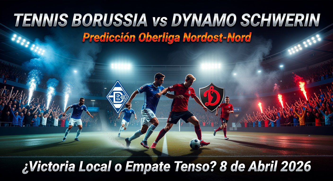 Tennis Borussia vs Dynamo Schwerin Pronóstico / Prediction