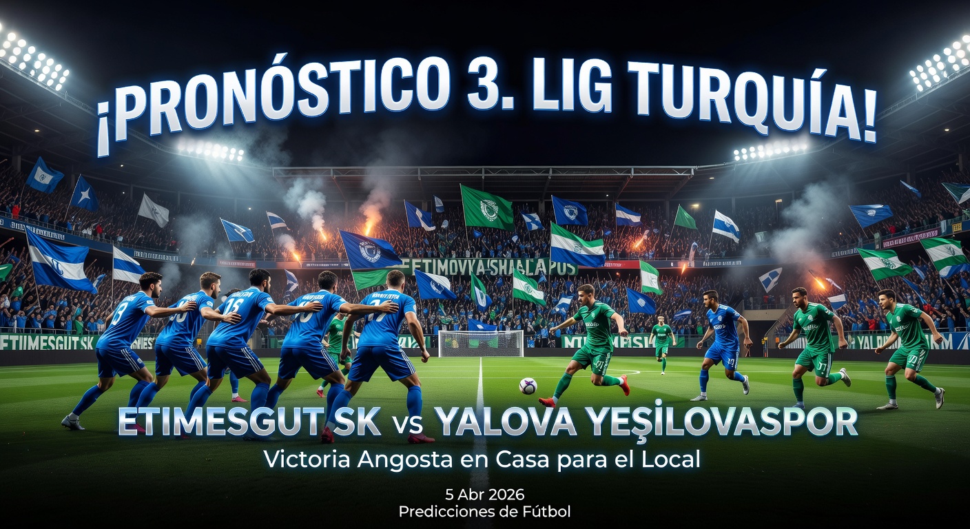 Etimesgut SK vs Yalova Yeşilovaspor Pronóstico / Prediction