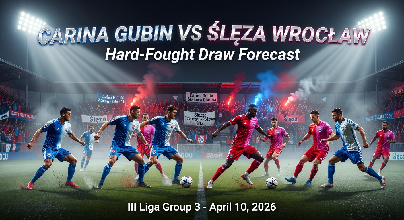 Carina Gubin vs Ślęza Wrocław Pronóstico / Prediction