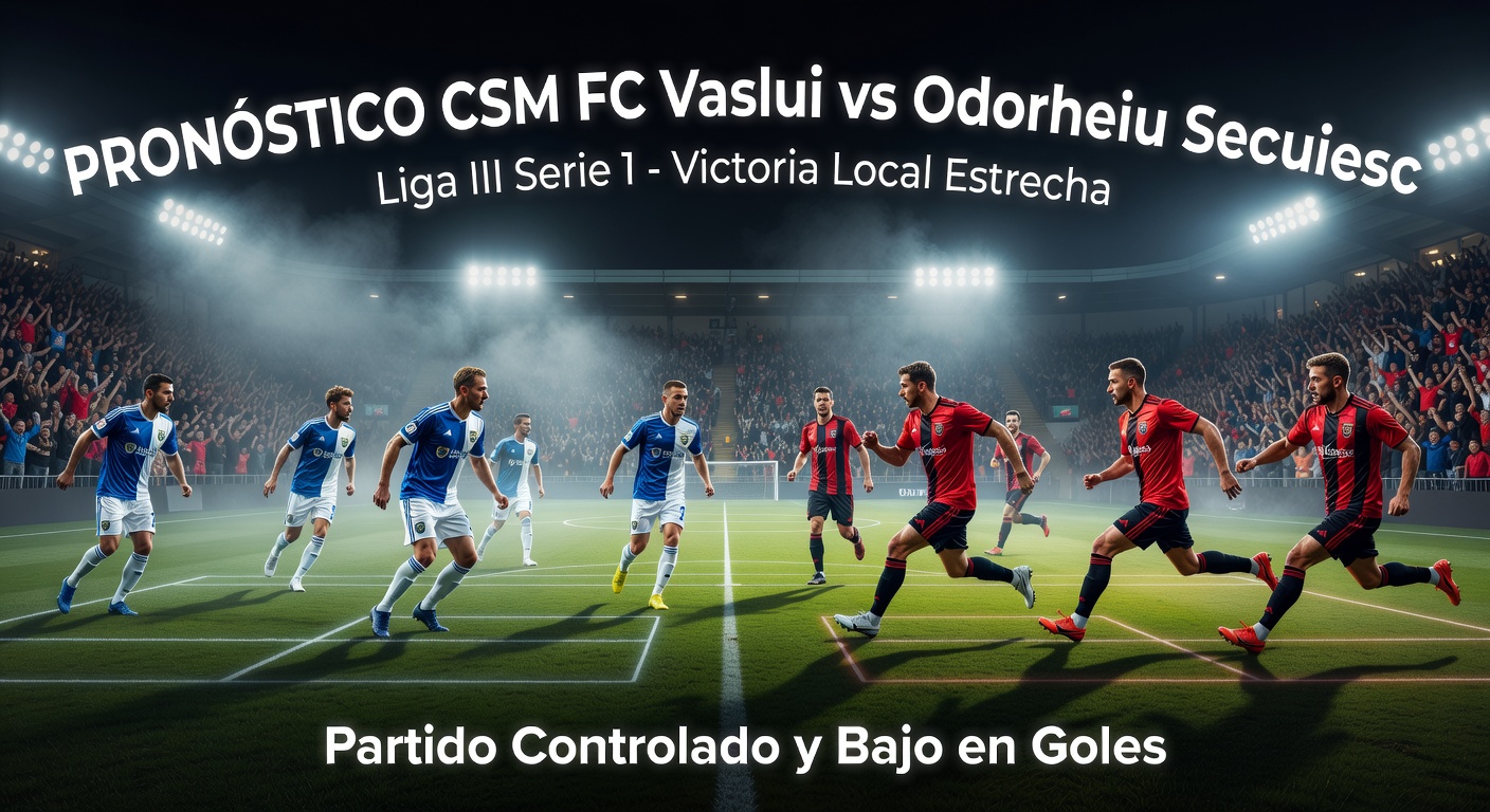 CSM FC Vaslui vs Odorheiu Secuiesc Pronóstico / Prediction