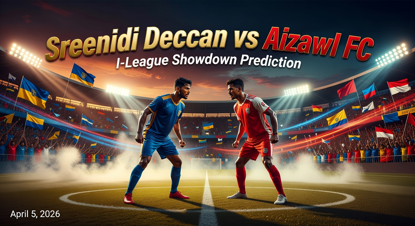 Sreenidi Deccan vs Aizawl Pronóstico / Prediction