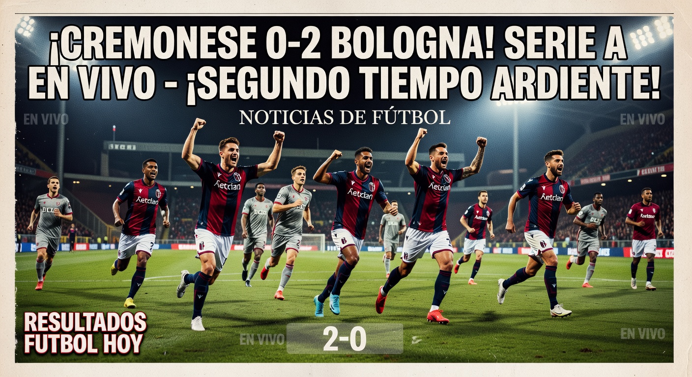 Cremonese 0-2 Bologna (Serie A) - Halftime