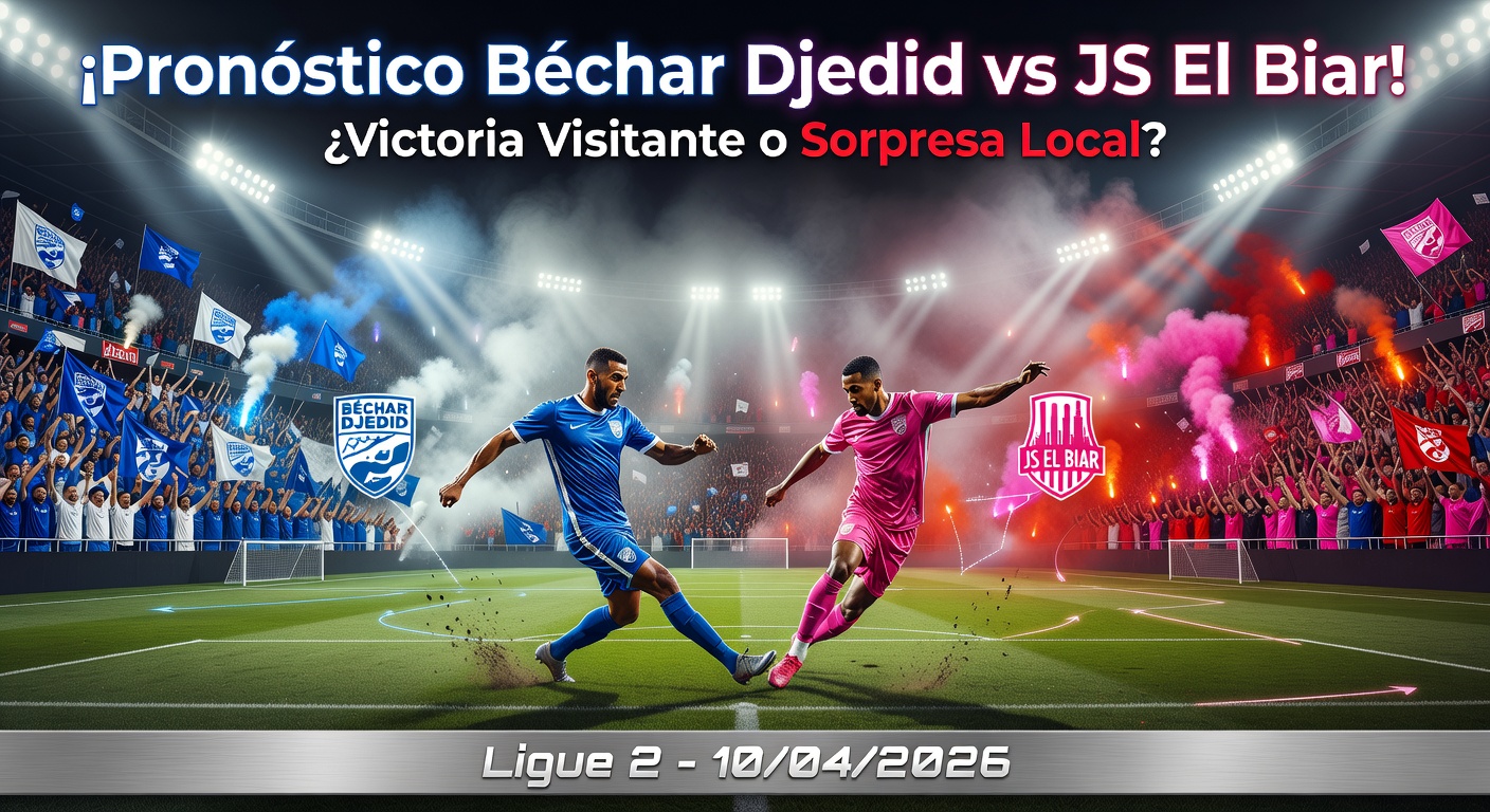 Béchar Djedid vs JS El Biar Pronóstico / Prediction