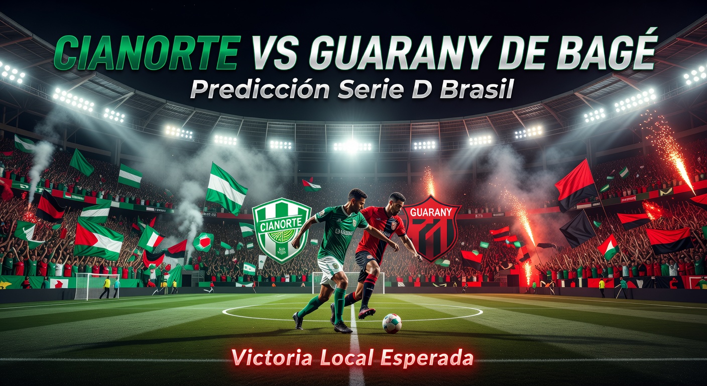 Cianorte vs Guarany de Bagé Pronóstico / Prediction