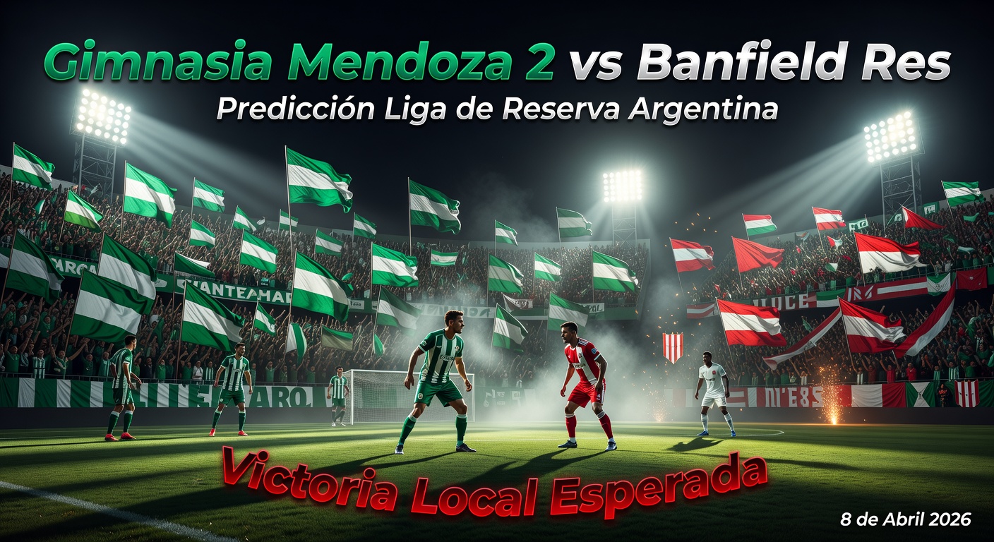 Gimnasia Mendoza 2 vs Banfield Res. Pronóstico / Prediction