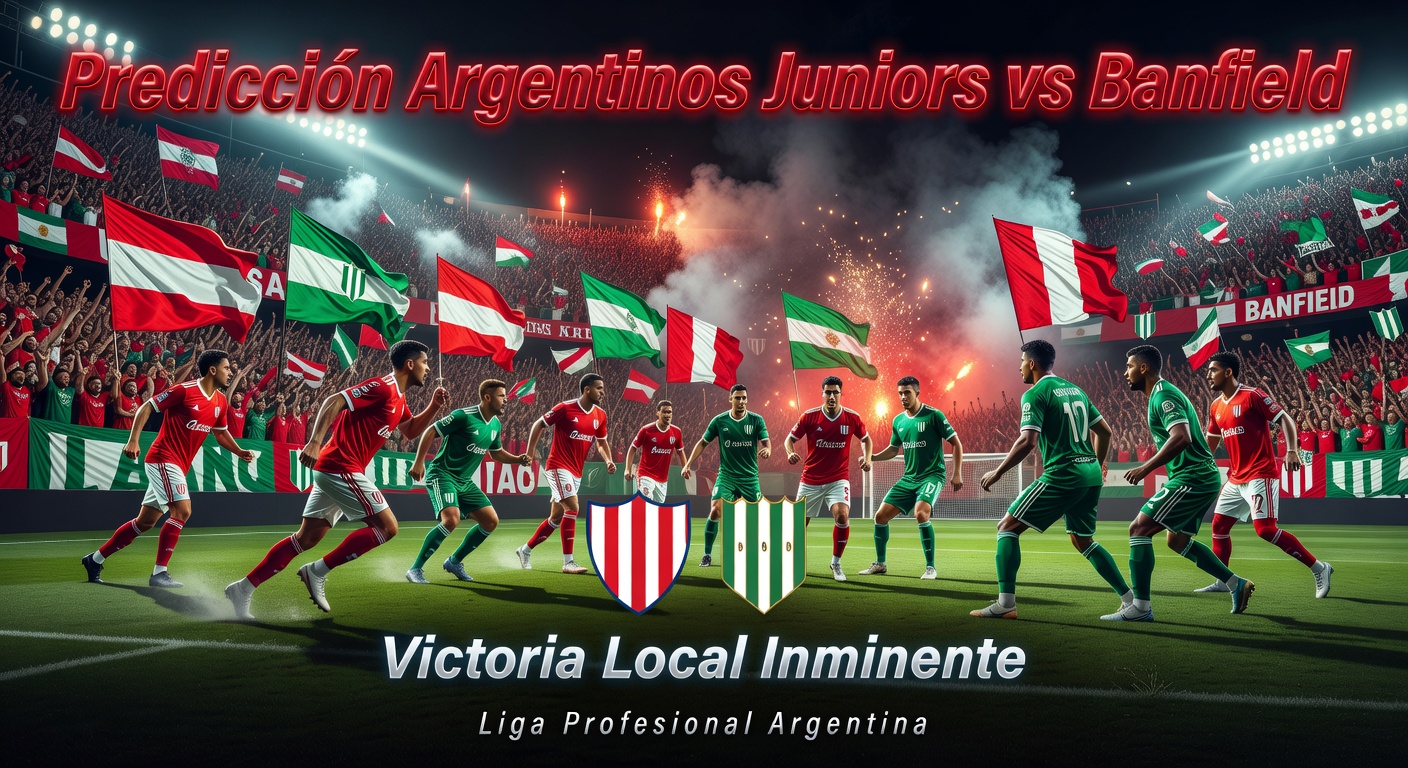 Argentinos JRS vs Banfield Pronóstico / Prediction
