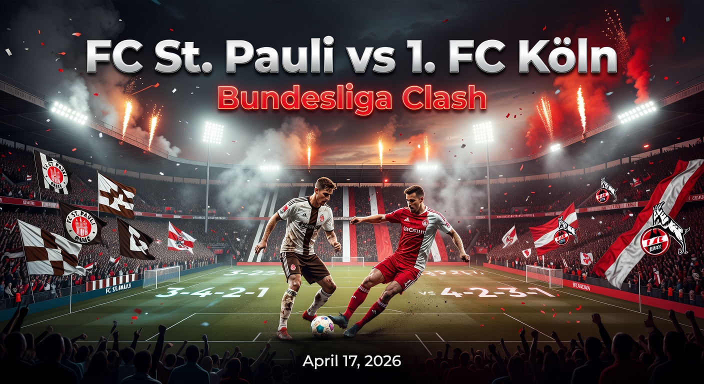 FC St. Pauli vs 1. FC Köln Pronóstico / Prediction