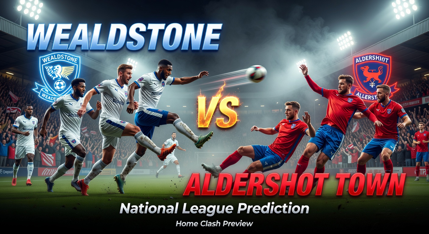Wealdstone vs Aldershot Town Pronóstico / Prediction