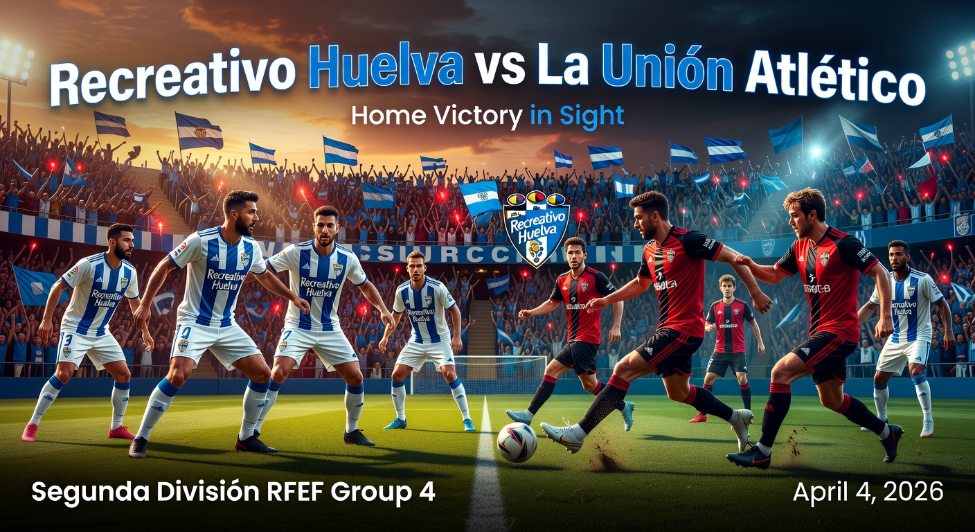 Recreativo Huelva vs La Unión Atlético Pronóstico / Prediction