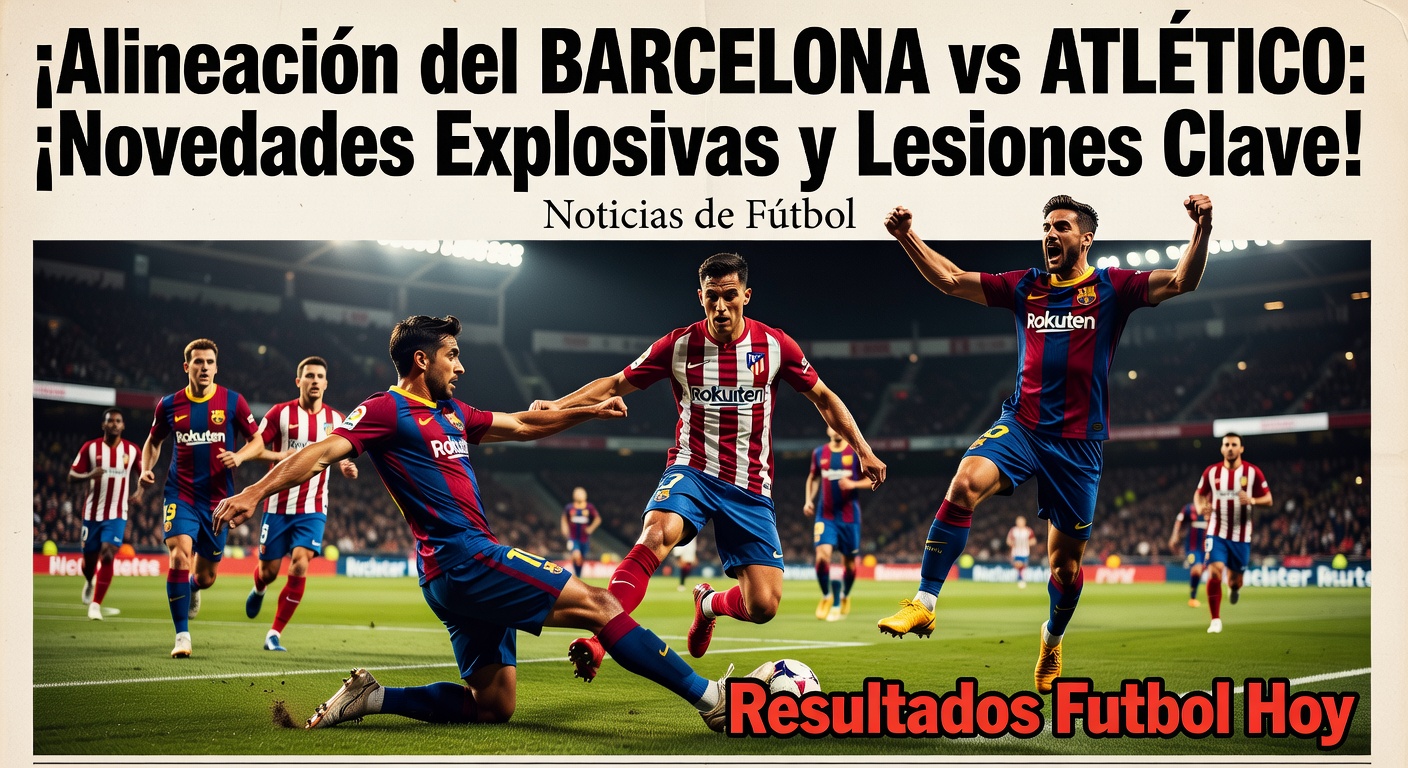 Barcelona vs Atletico Madrid: Predicted Lineups and Team News