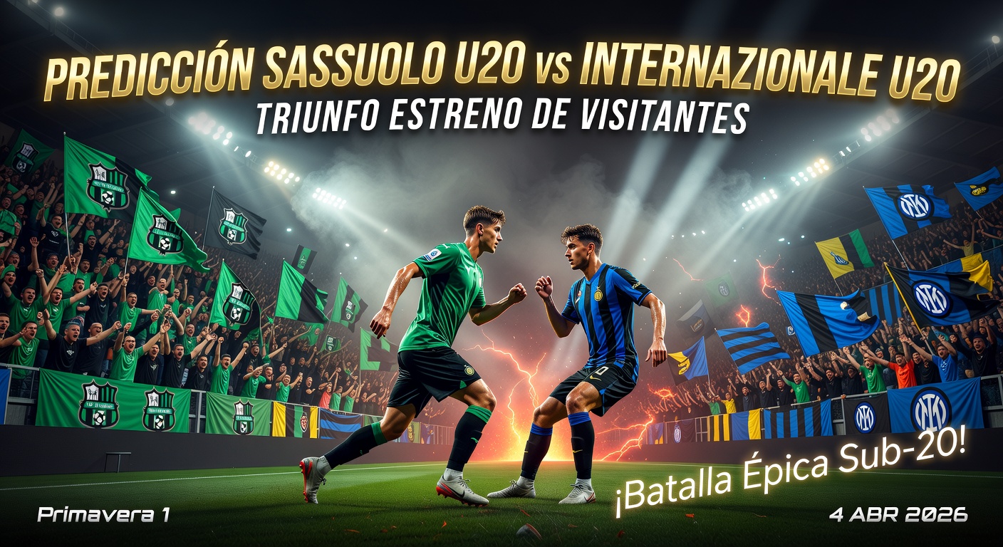 Sassuolo U20 vs Internazionale U20 Pronóstico / Prediction