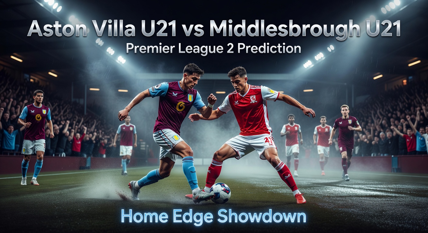 Aston Villa U21 vs Middlesbrough U21 Pronóstico / Prediction
