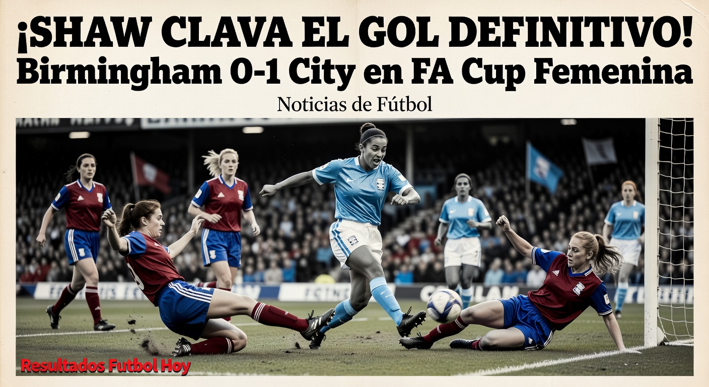 Manchester City 1-0 Birmingham City: City progress in Women's FA Cup