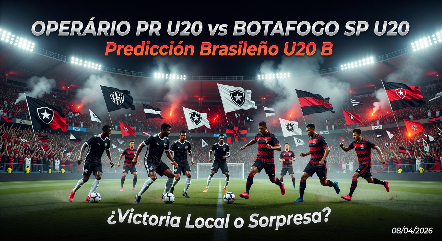 Operário PR U20 vs Botafogo SP U20 Pronóstico / Prediction