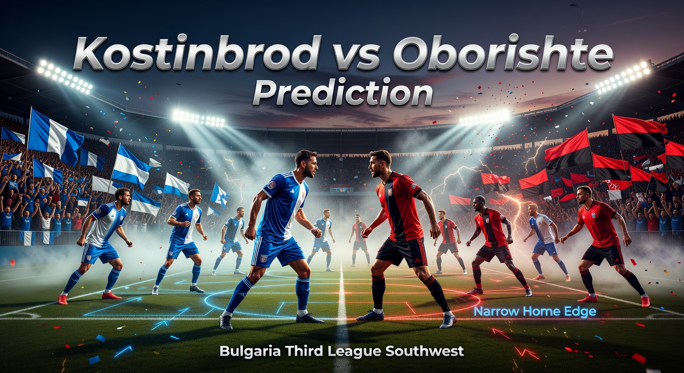 Kostinbrod vs Oborishte Pronóstico / Prediction