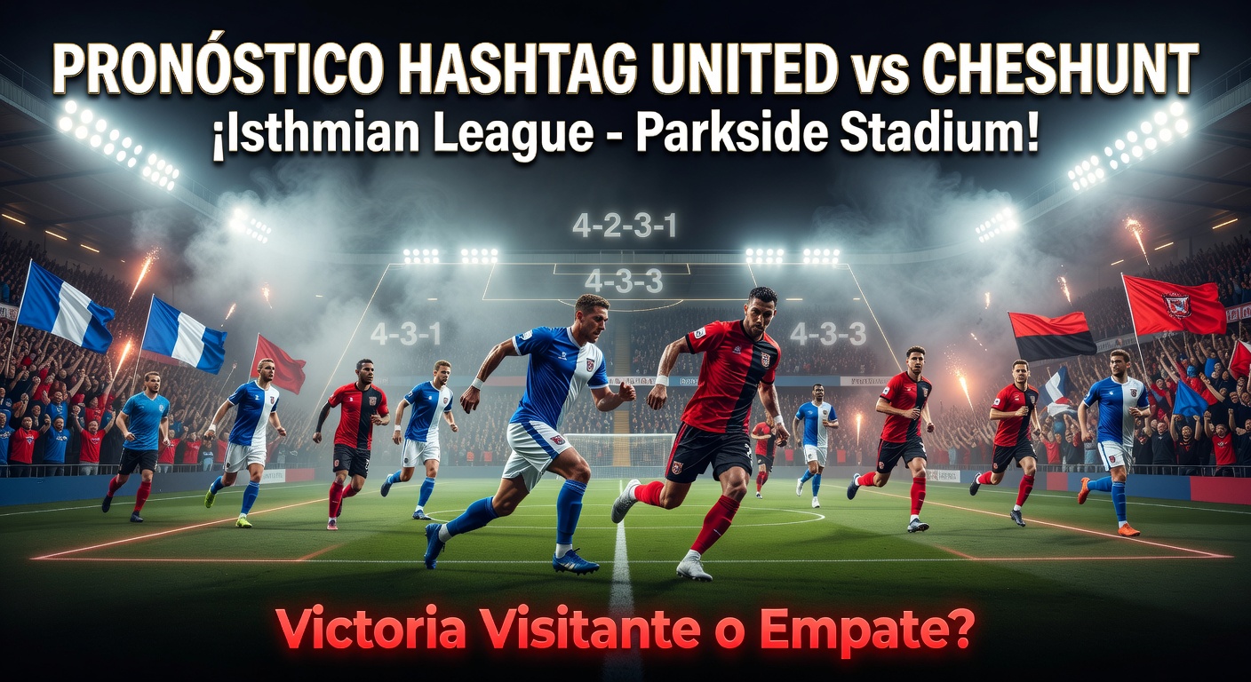 Hashtag United vs Cheshunt Pronóstico / Prediction