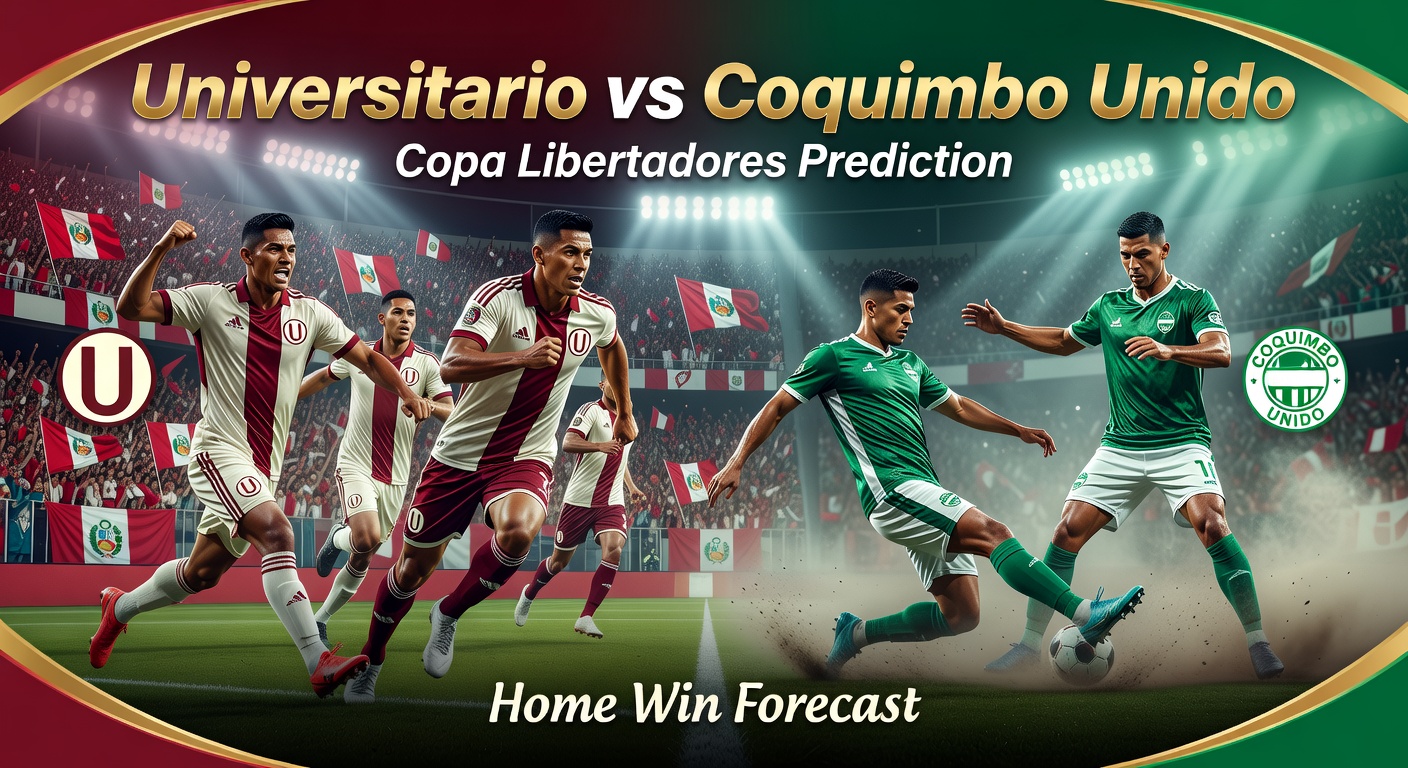 Universitario vs Coquimbo Unido Pronóstico / Prediction