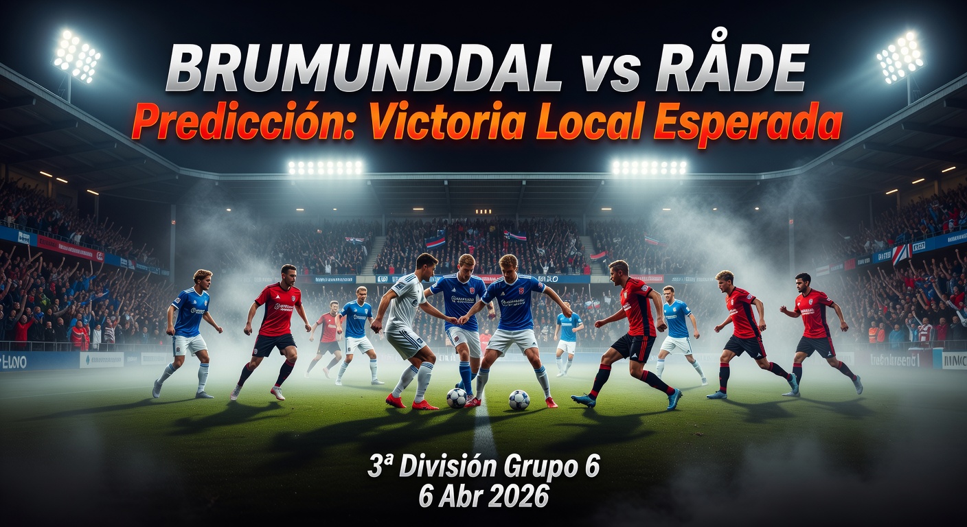 Brumunddal vs Råde Pronóstico / Prediction