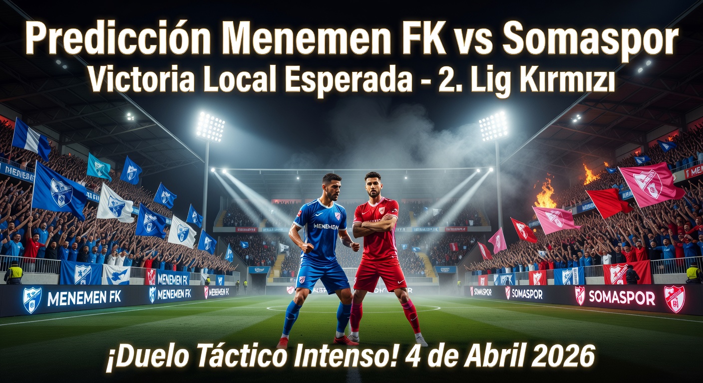 Menemen FK vs Somaspor Pronóstico / Prediction