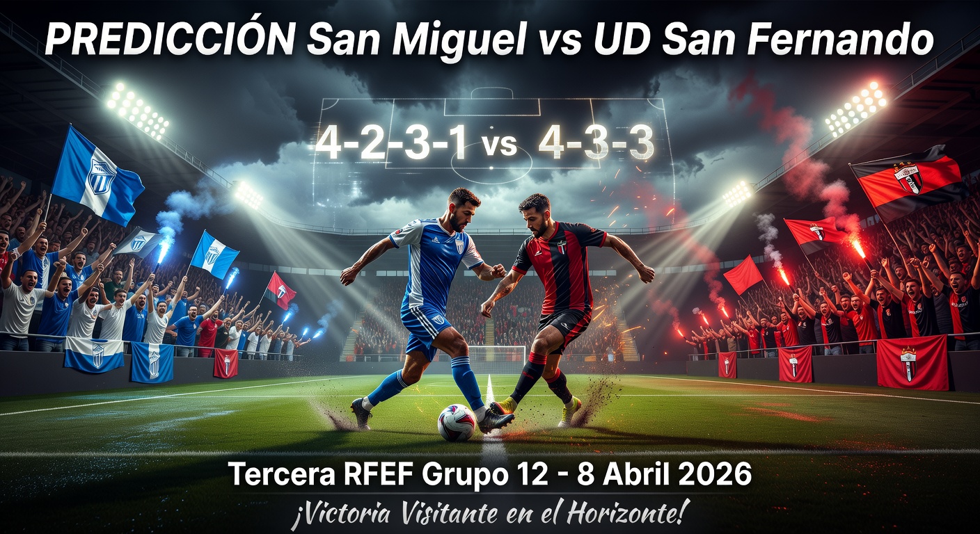 San Miguel vs UD San Fernando Pronóstico / Prediction