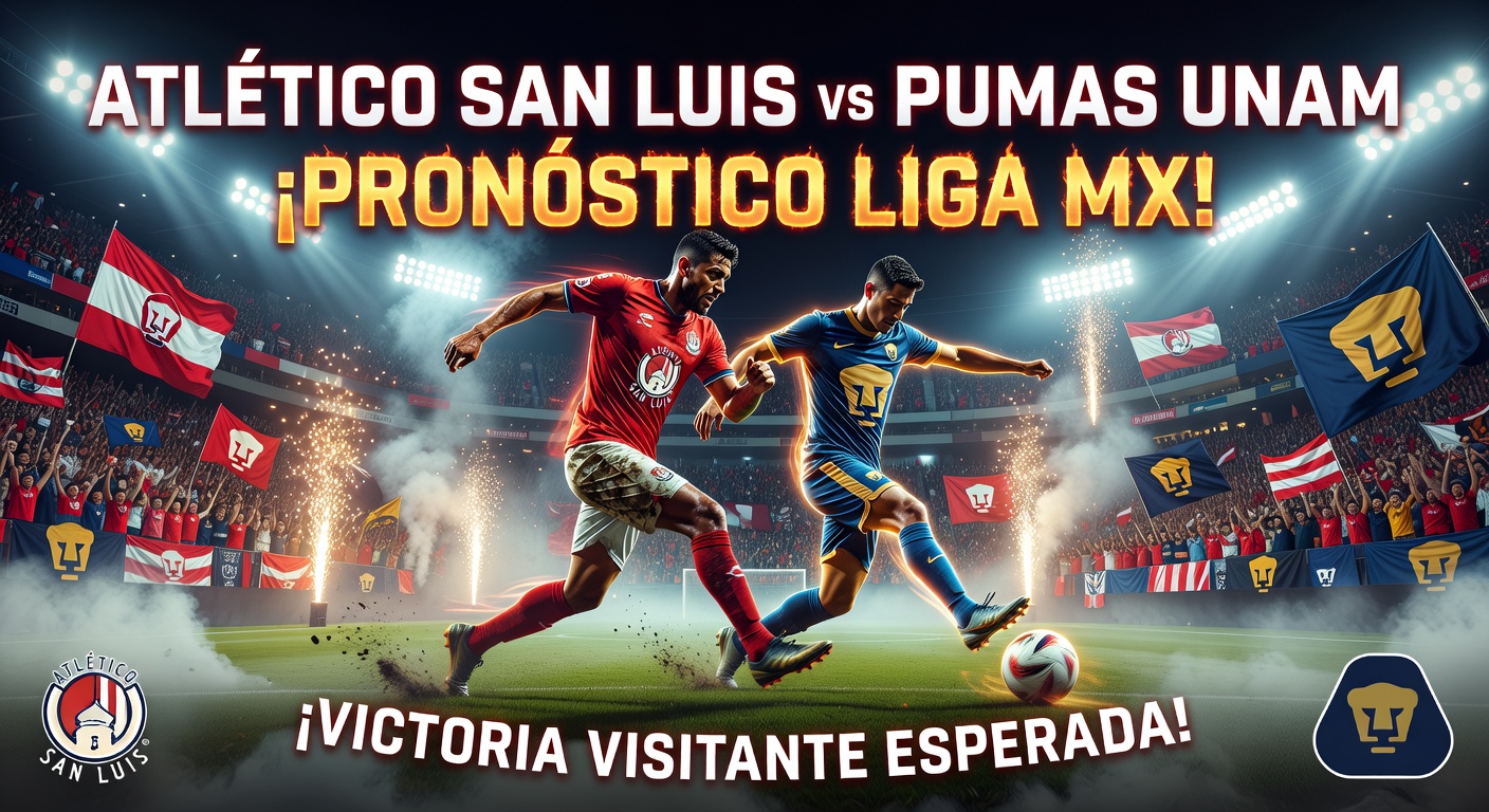 Atletico San Luis vs U.N.A.M. - Pumas Pronóstico / Prediction