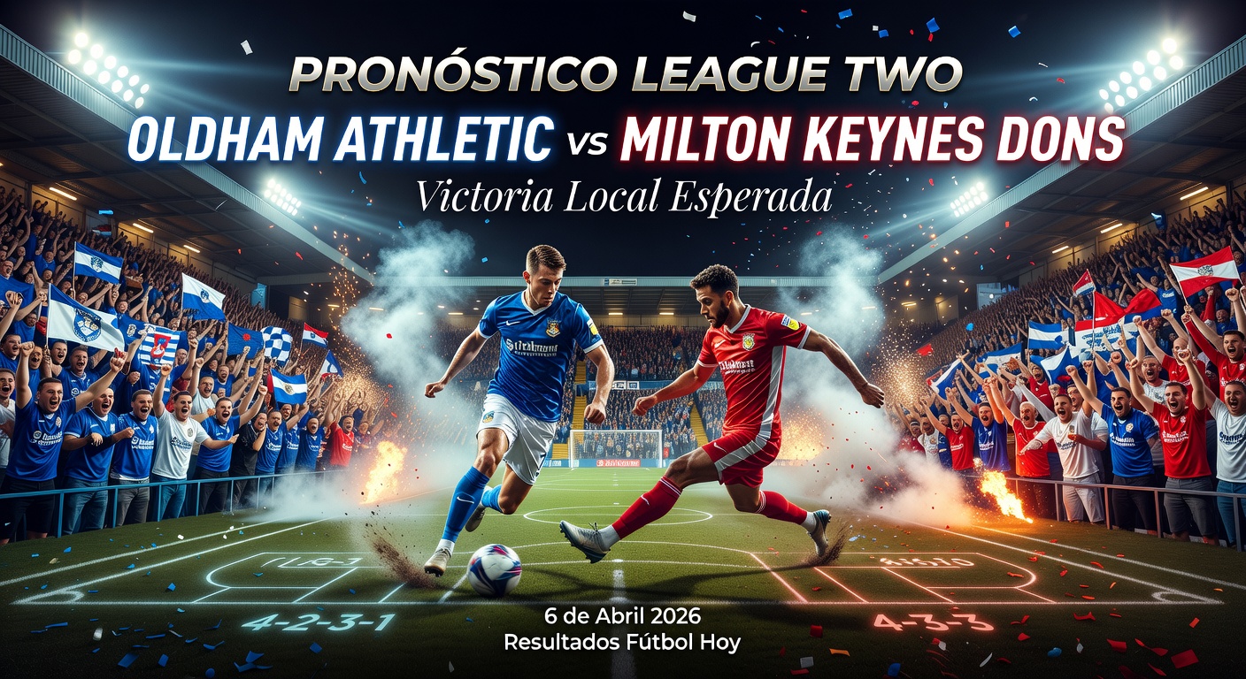 Oldham vs Milton Keynes Dons Pronóstico / Prediction