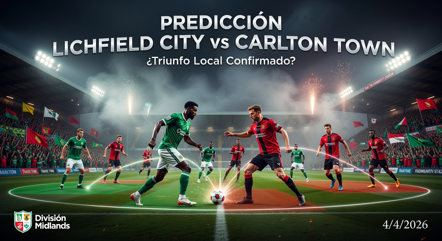 Lichfield City vs Carlton Town Pronóstico / Prediction