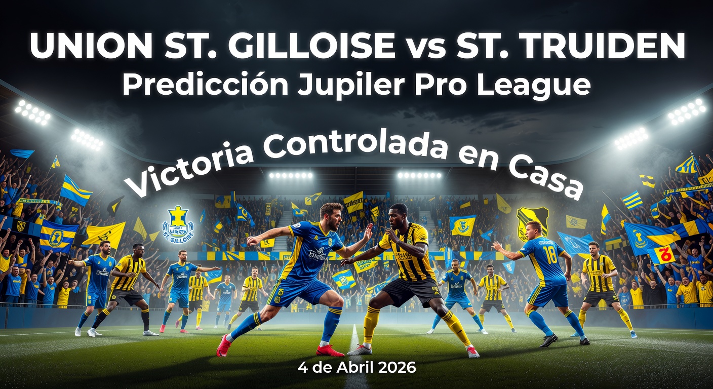 Union St. Gilloise vs St. Truiden Pronóstico / Prediction