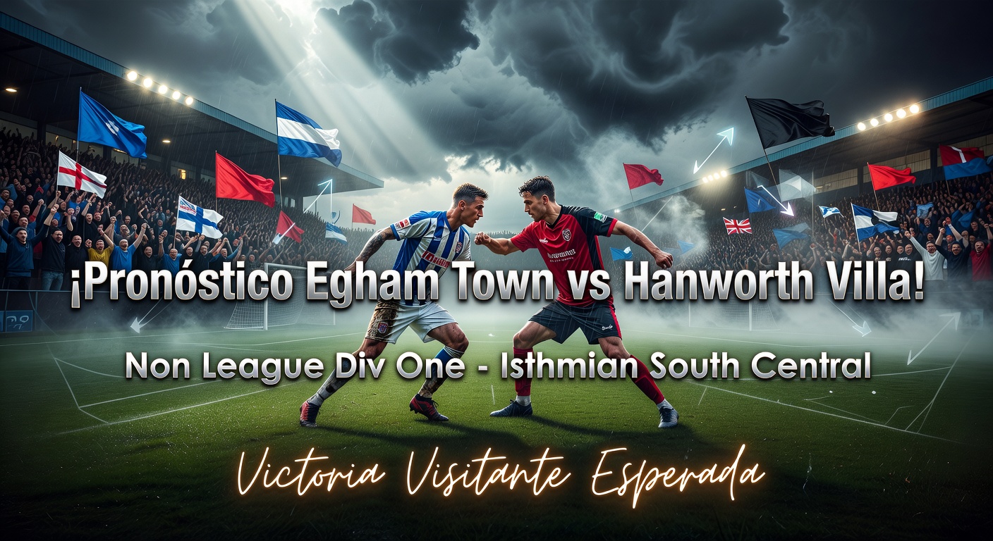 Egham Town vs Hanworth Villa Pronóstico / Prediction