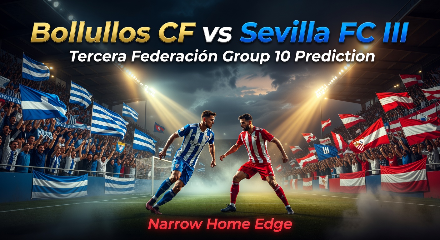 Bollullos vs Sevilla III Pronóstico / Prediction