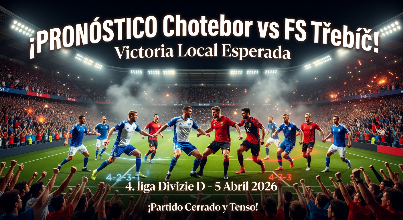 Chotebor vs FS Třebíč Pronóstico / Prediction