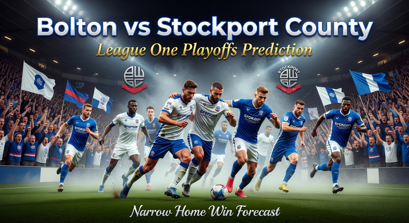 Bolton vs Stockport County Pronóstico / Prediction