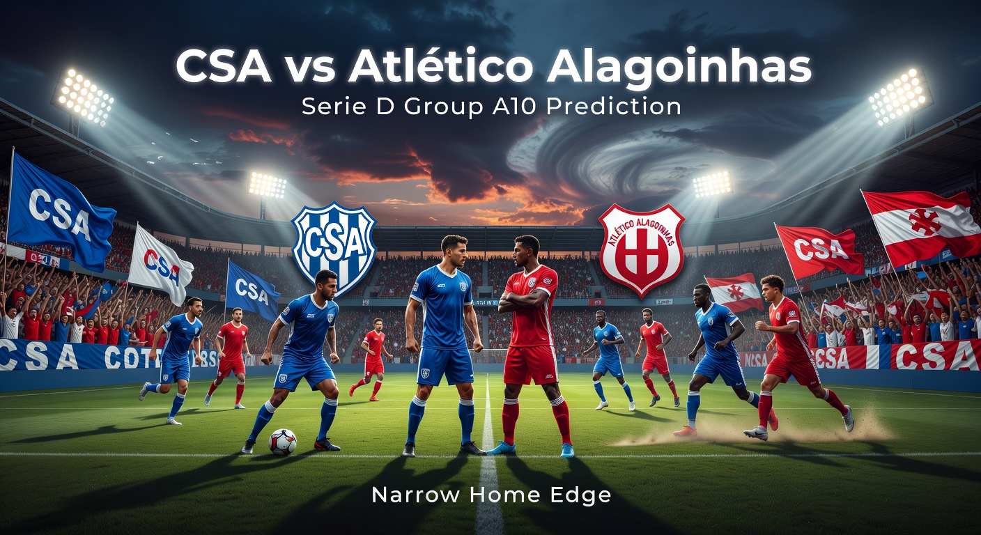 CSA vs Atlético Alagoinhas Pronóstico / Prediction
