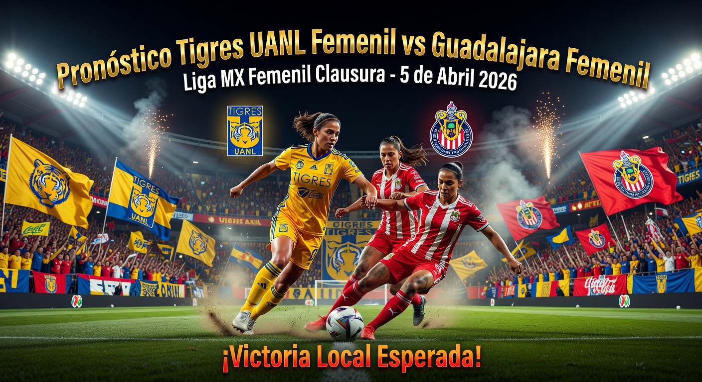 Tigres UANL W vs Guadalajara W Pronóstico / Prediction